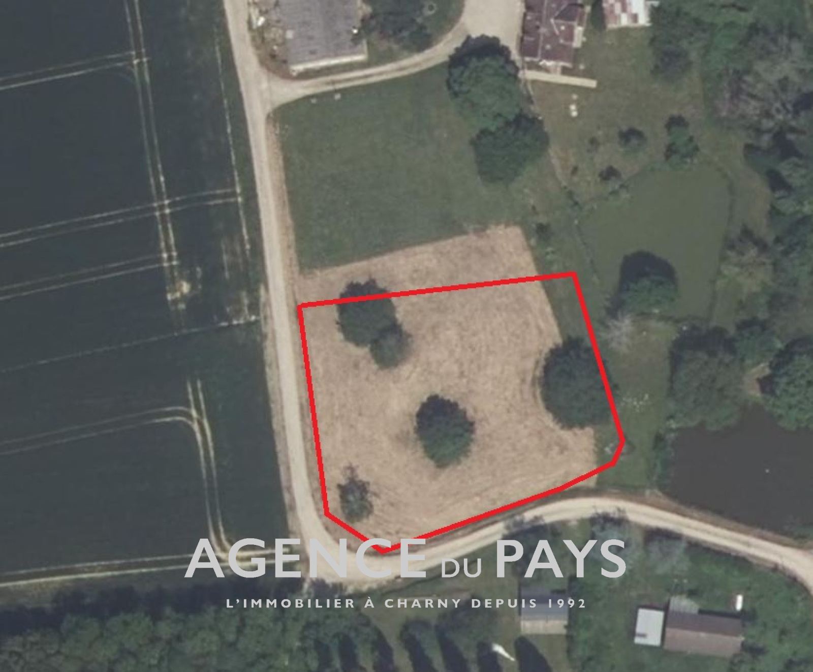 Image_1, Terrain à batir, Melleroy, ref :V10004862